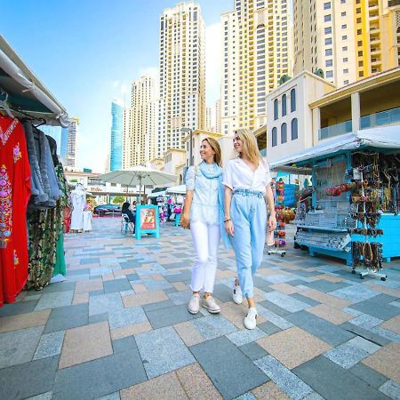 Luxury Jbr - Marina View - 5* Beach Resorts Access Dubai Bagian luar foto