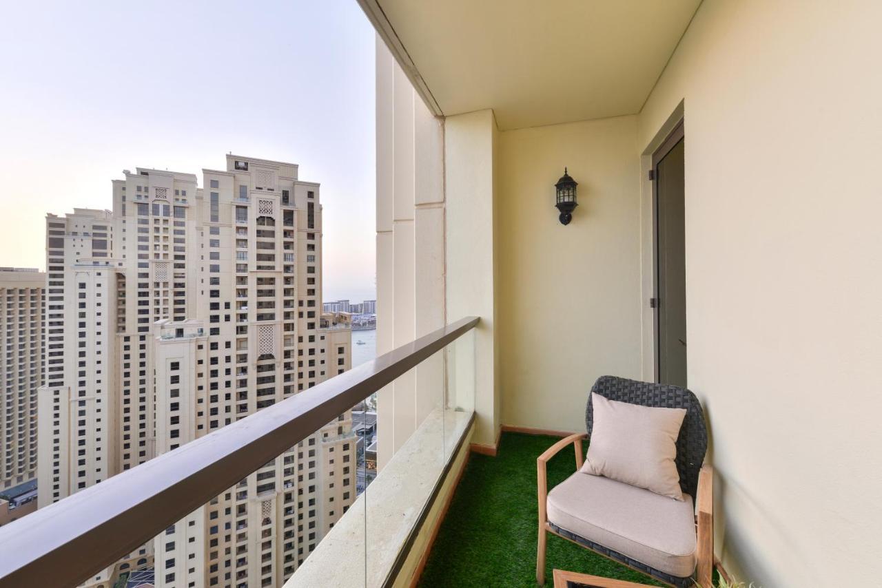 Luxury Jbr - Marina View - 5* Beach Resorts Access Dubai Bagian luar foto