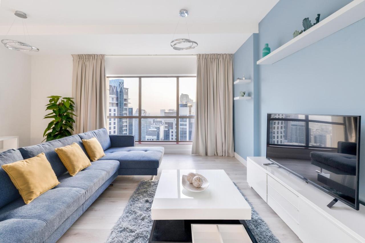 Luxury Jbr - Marina View - 5* Beach Resorts Access Dubai Bagian luar foto