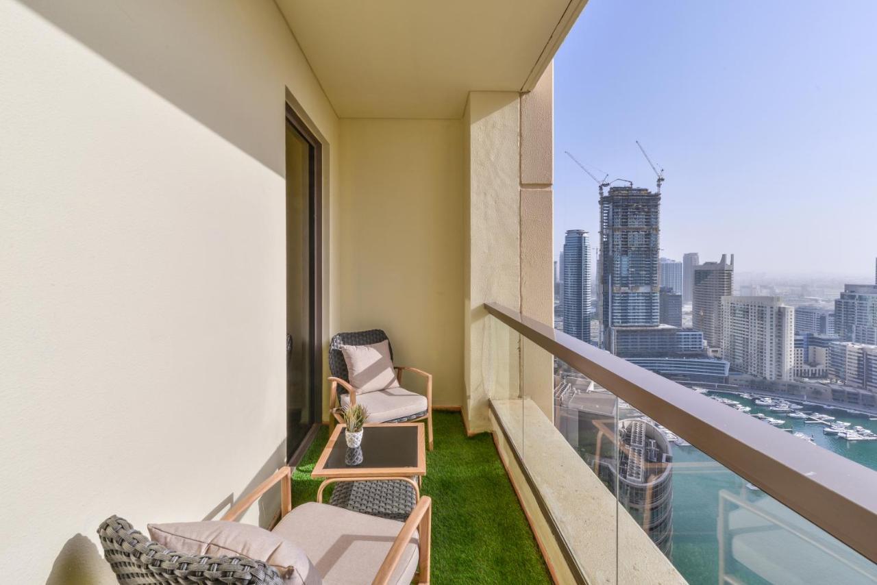Luxury Jbr - Marina View - 5* Beach Resorts Access Dubai Bagian luar foto