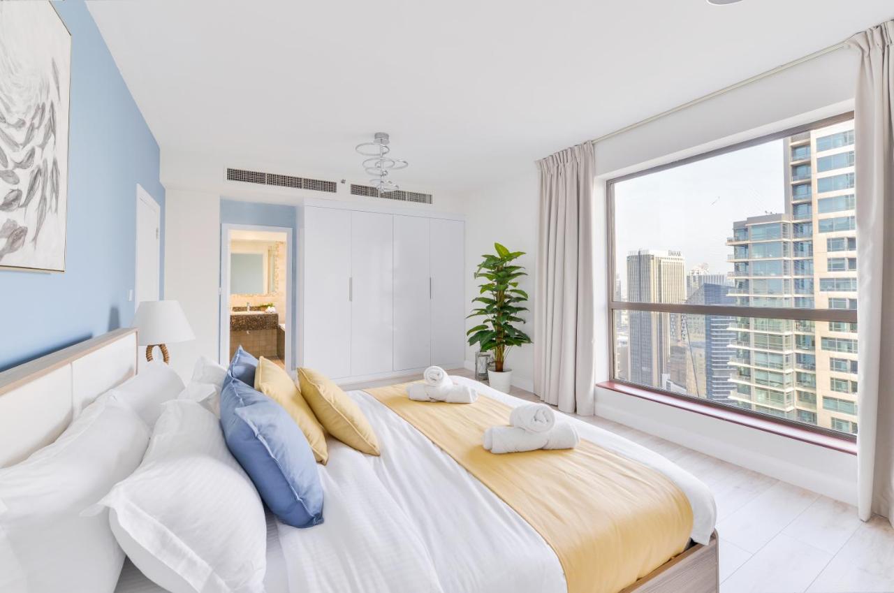 Luxury Jbr - Marina View - 5* Beach Resorts Access Dubai Bagian luar foto