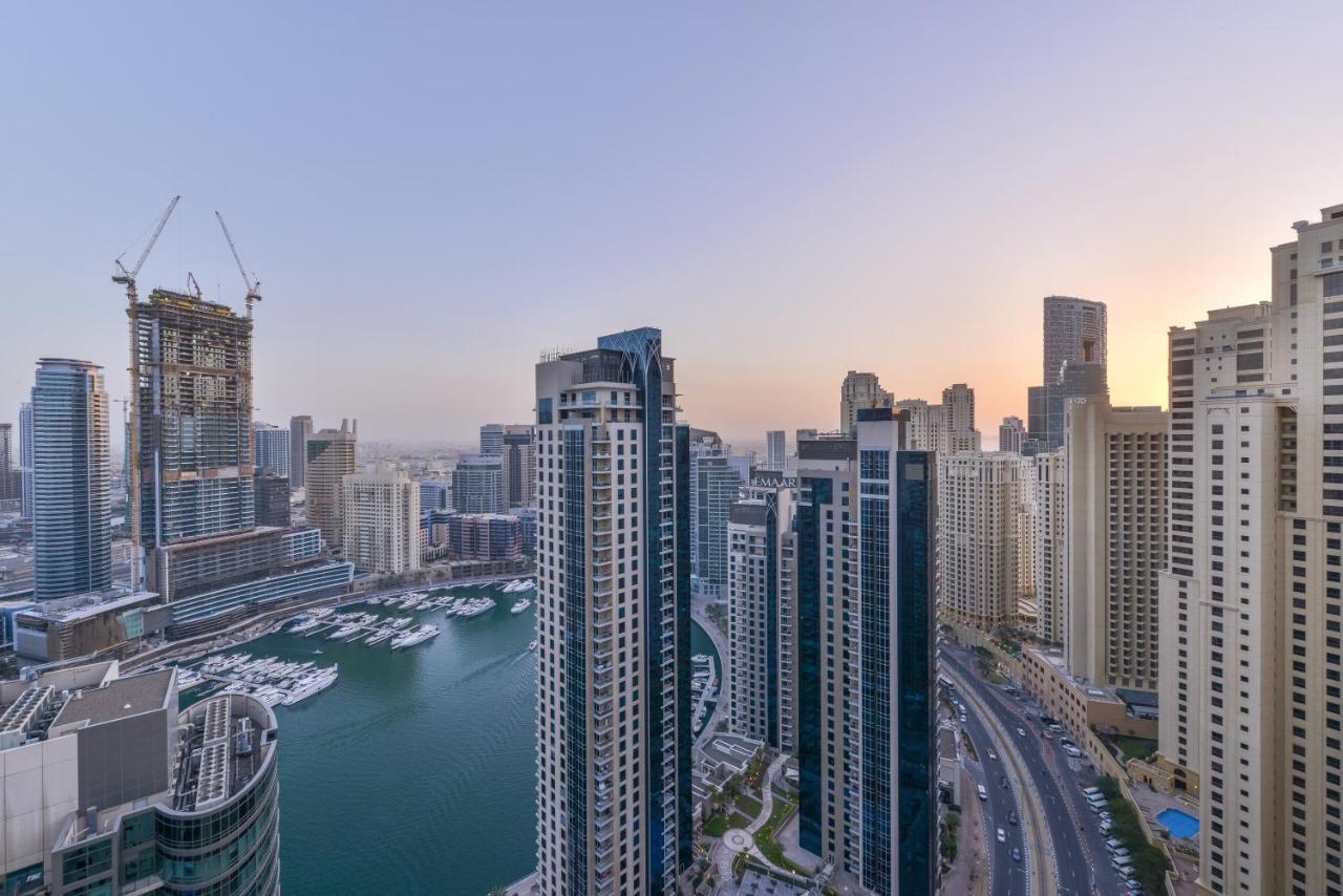 Luxury Jbr - Marina View - 5* Beach Resorts Access Dubai Bagian luar foto