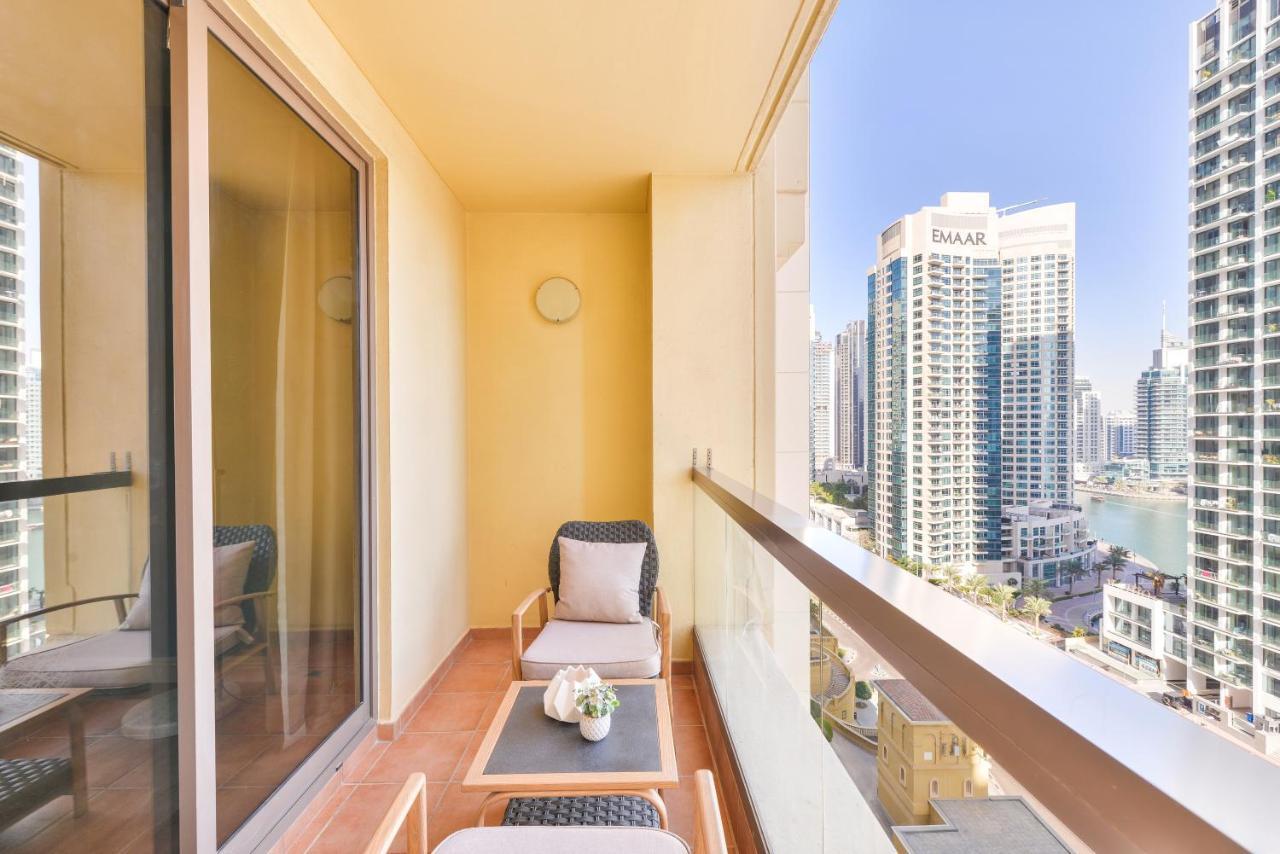 Luxury Jbr - Marina View - 5* Beach Resorts Access Dubai Bagian luar foto