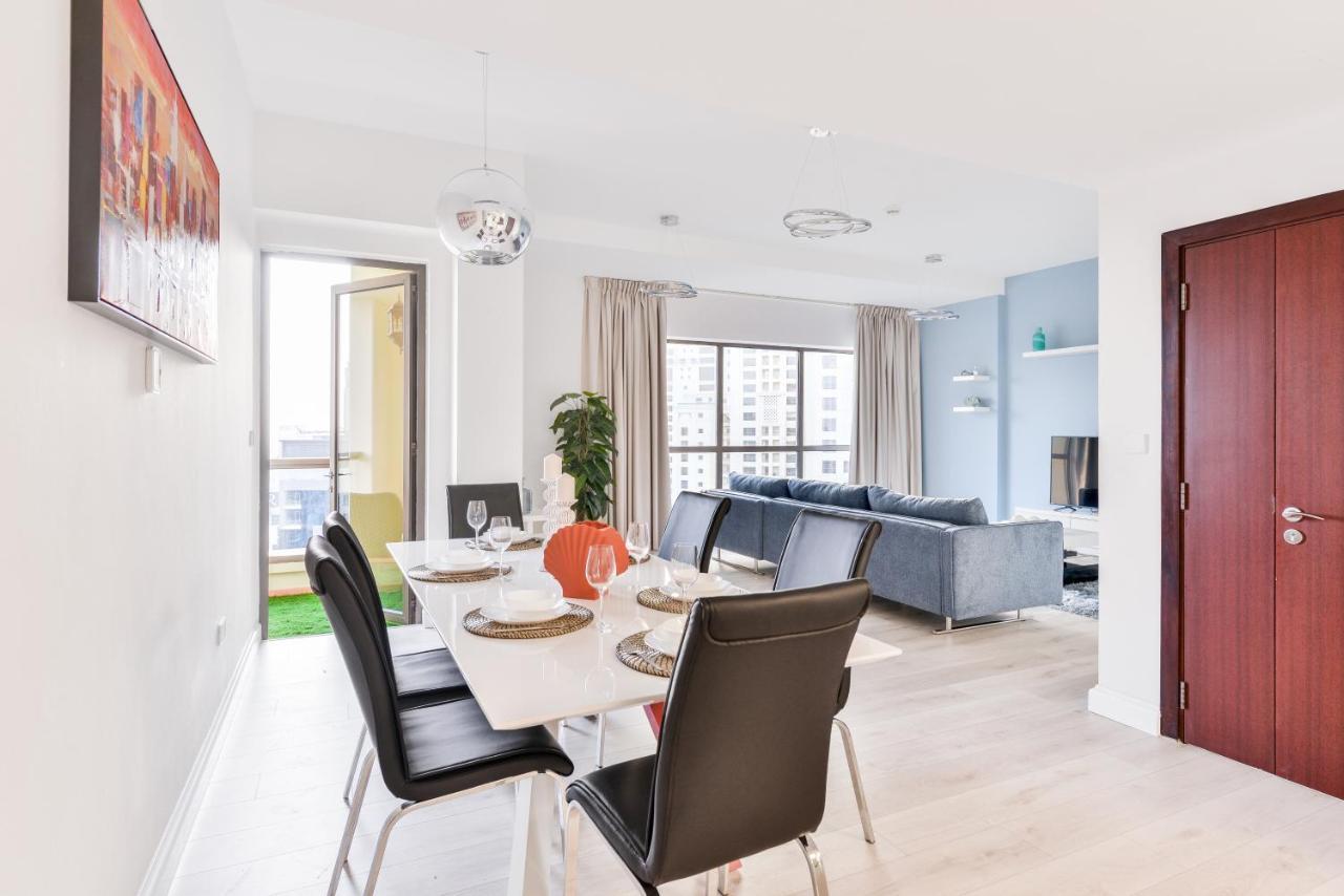Luxury Jbr - Marina View - 5* Beach Resorts Access Dubai Bagian luar foto