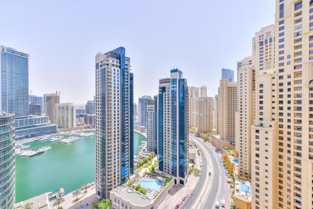Luxury Jbr - Marina View - 5* Beach Resorts Access Dubai Bagian luar foto