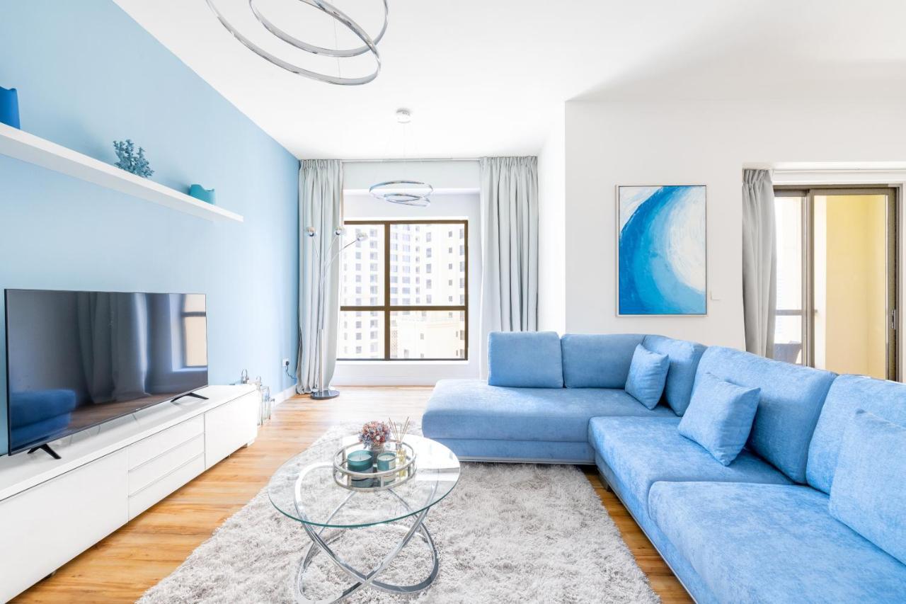 Luxury Jbr - Marina View - 5* Beach Resorts Access Dubai Bagian luar foto