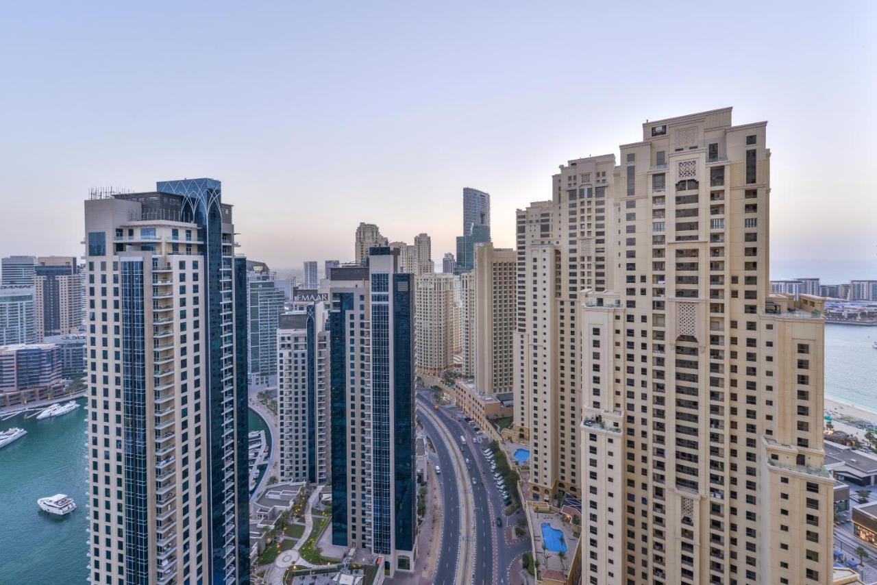 Luxury Jbr - Marina View - 5* Beach Resorts Access Dubai Bagian luar foto
