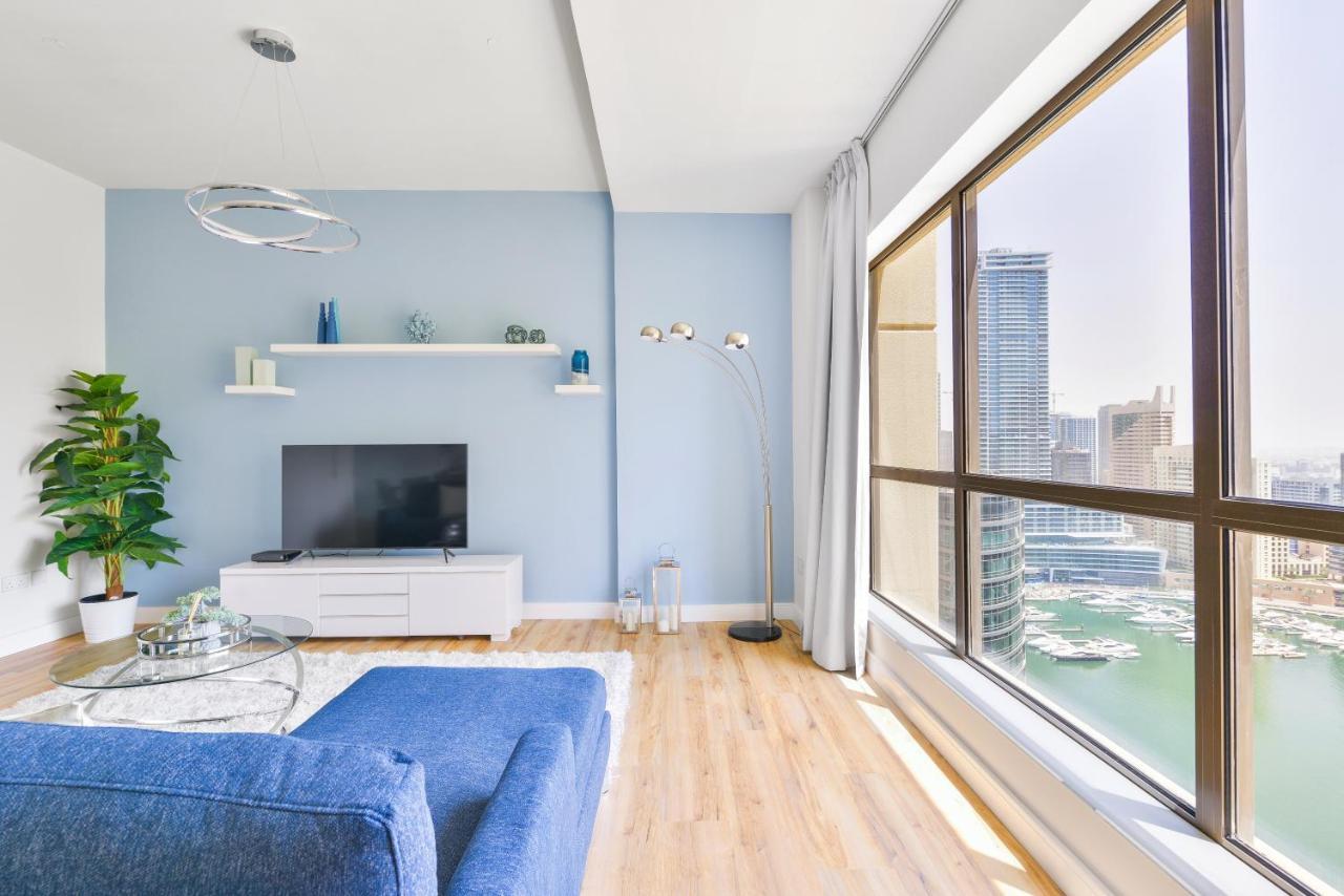 Luxury Jbr - Marina View - 5* Beach Resorts Access Dubai Bagian luar foto