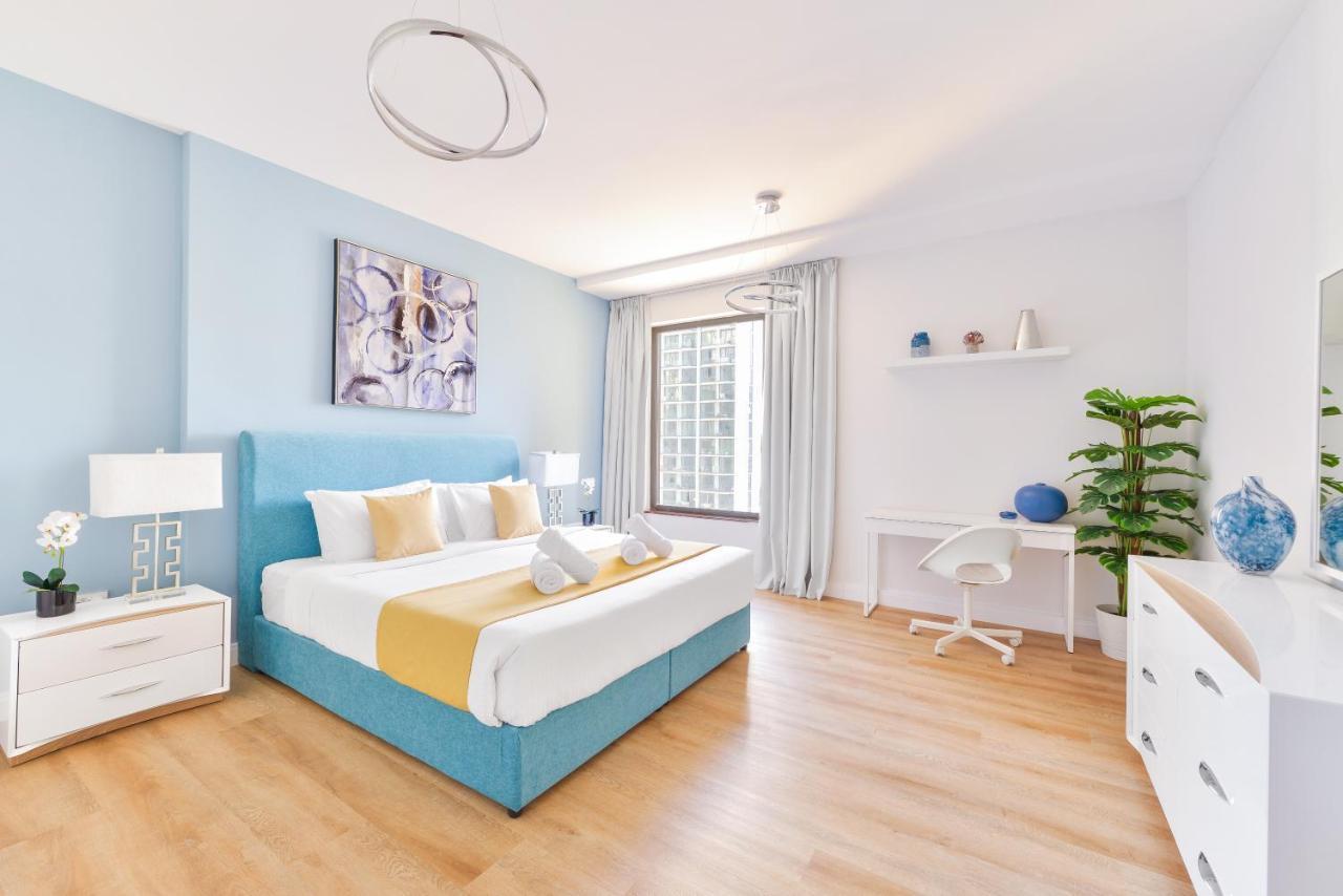 Luxury Jbr - Marina View - 5* Beach Resorts Access Dubai Bagian luar foto