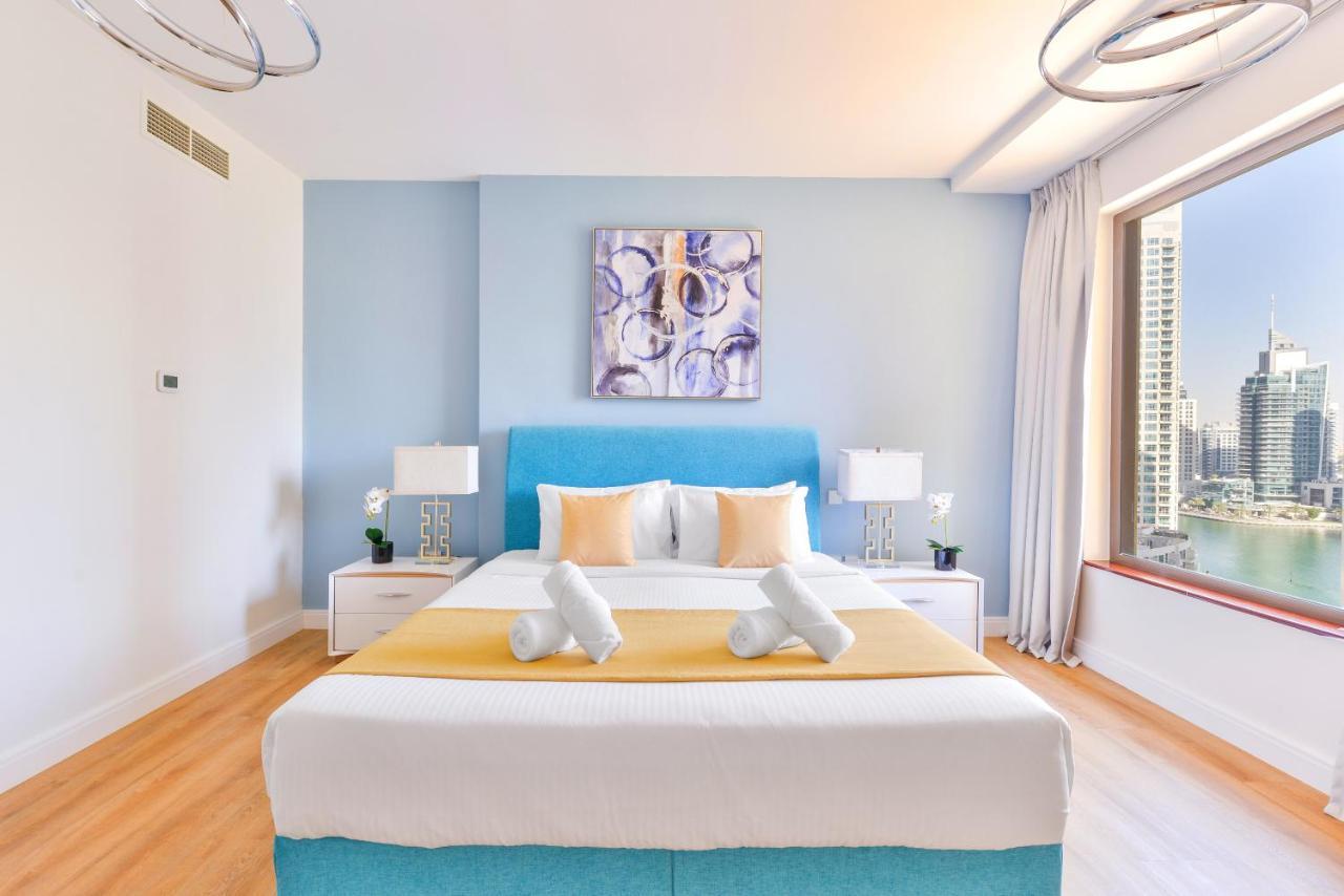 Luxury Jbr - Marina View - 5* Beach Resorts Access Dubai Bagian luar foto